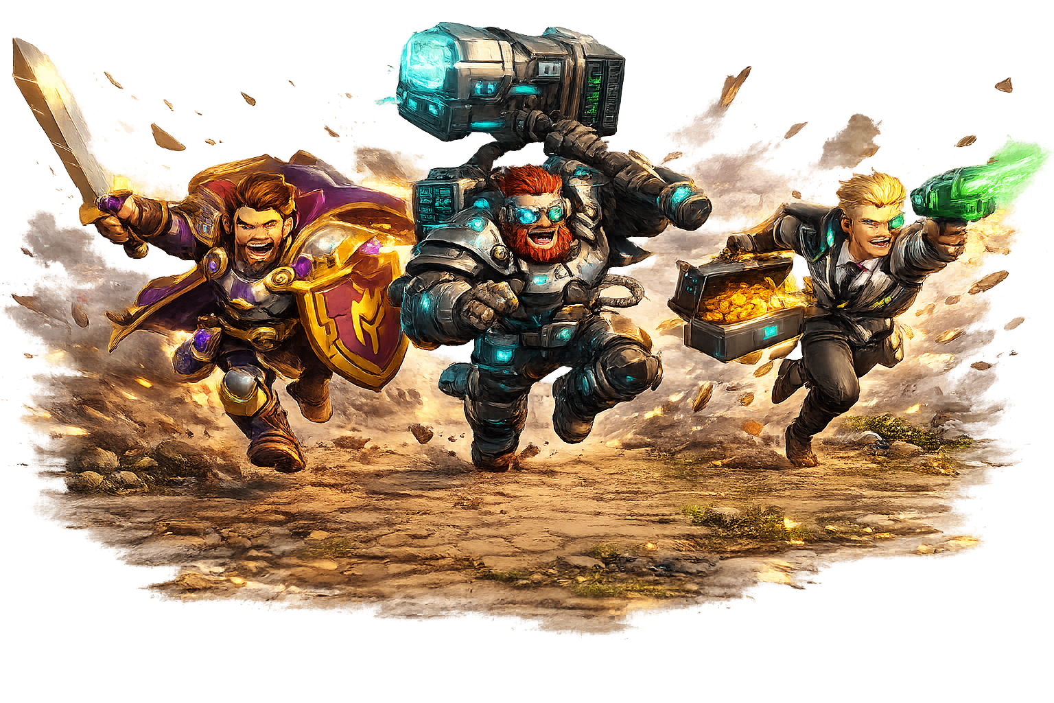Startup Legends heroes